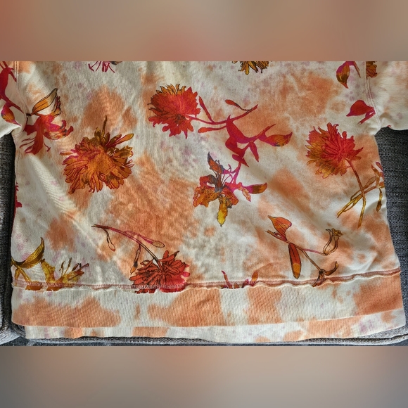 Daily Practice By Anthropologie Azalea Tie-Dye Sweatshirt Size Small - Picture 5 of 12